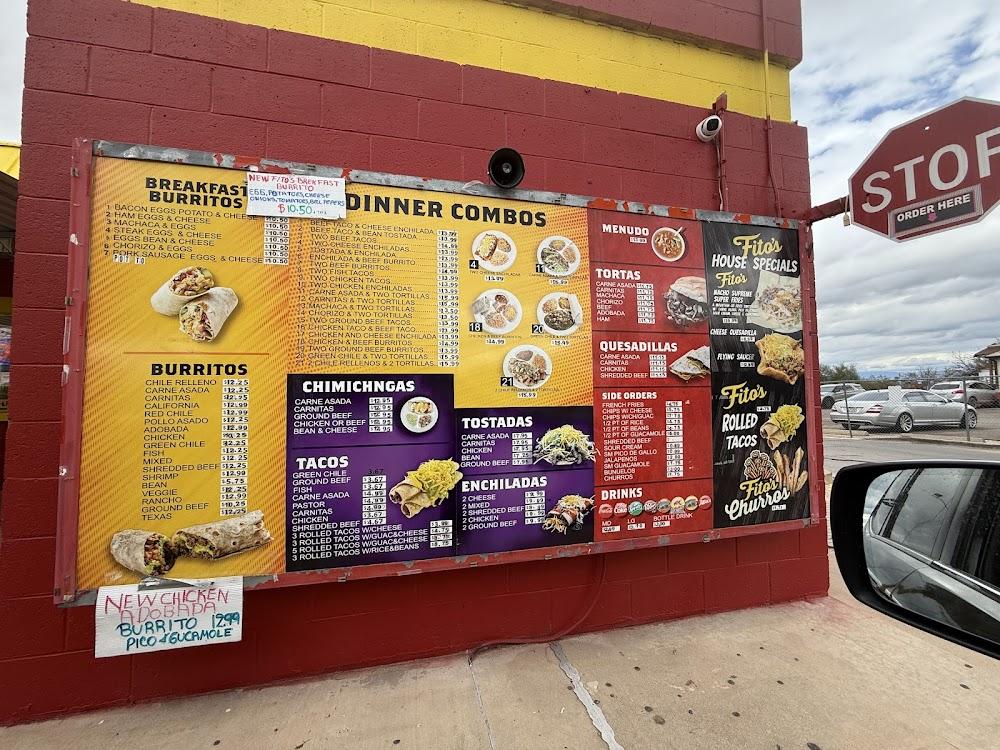 Fito's Taco Shop Menu image 2